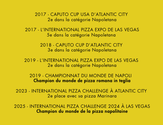 Le champion de la pizza napolitaine est à Lyon chez no900 Ainay ou no900 Vitton. 